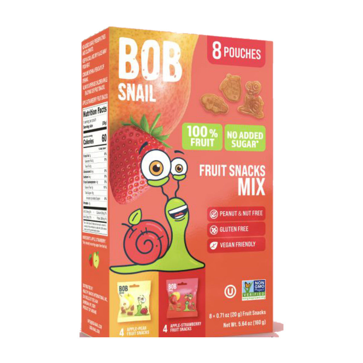 Pear & Strawberry Fruit Snacks Variety Pack — 8 pouches