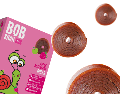 Bob Snail Fruit Rolls range
