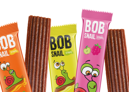 Bob Snail Fruit Stripes range