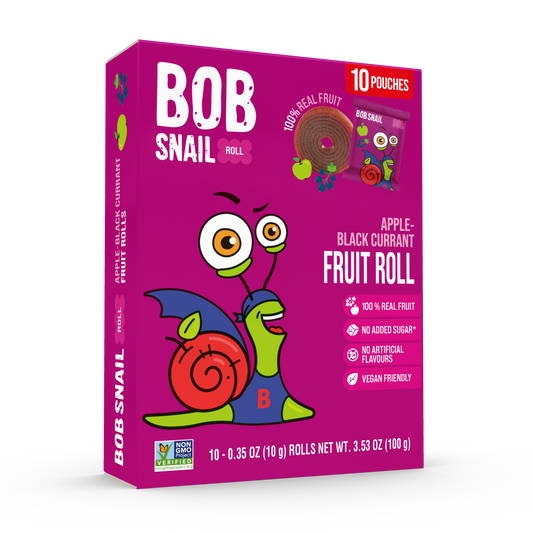 Apple & Black Currant Fruit Rolls — 10 pack