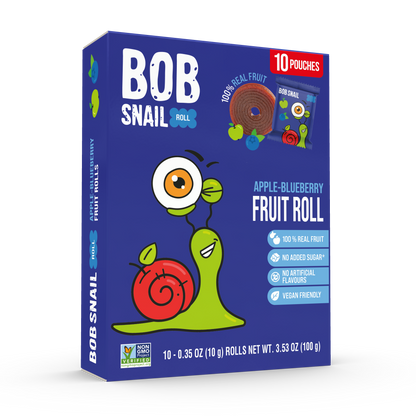 Apple & Blueberry Fruit Rolls — 10 pack