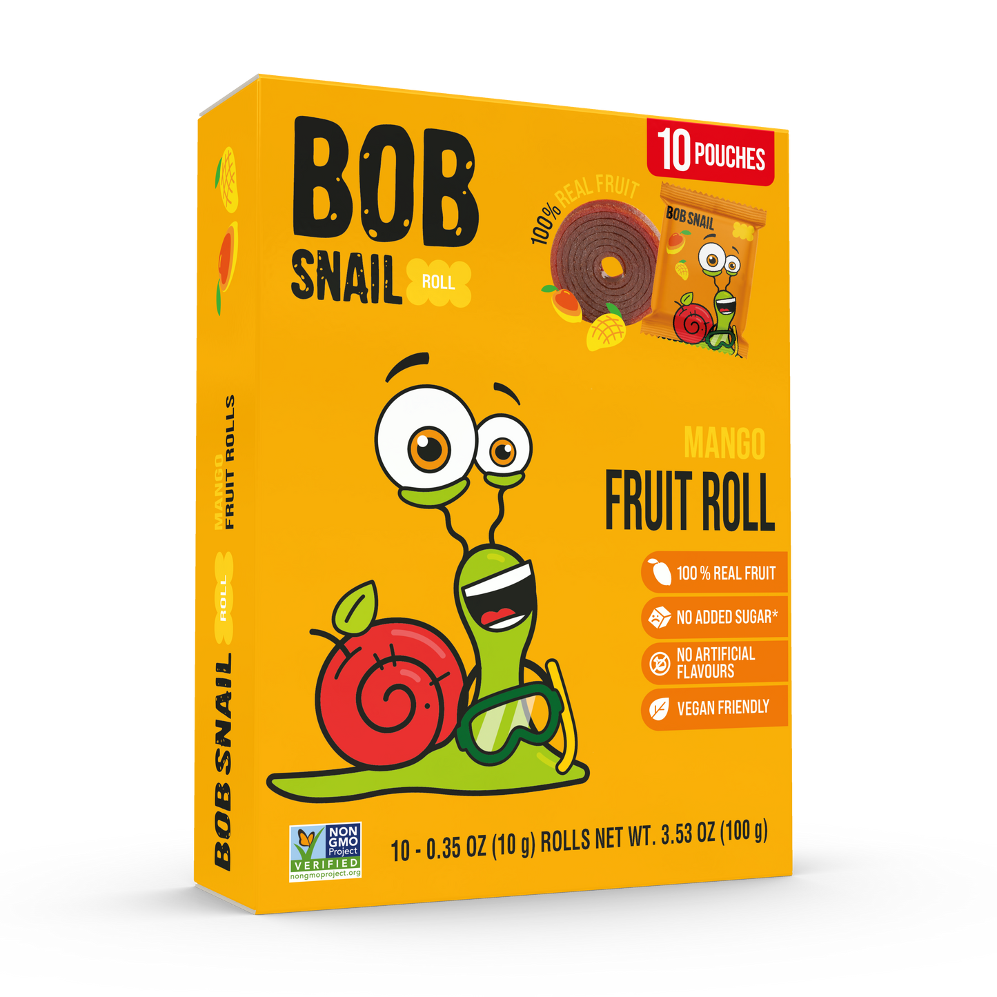 Mango Fruit Rolls — 10 pack