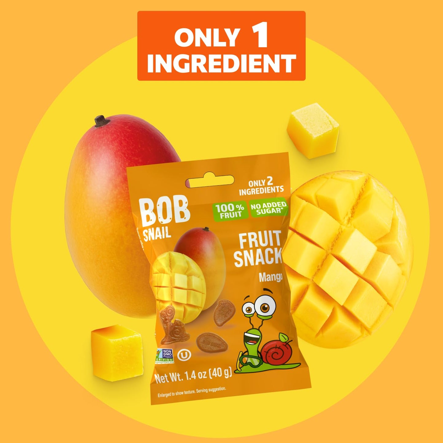 Mango Fruit Snacks — 40 g