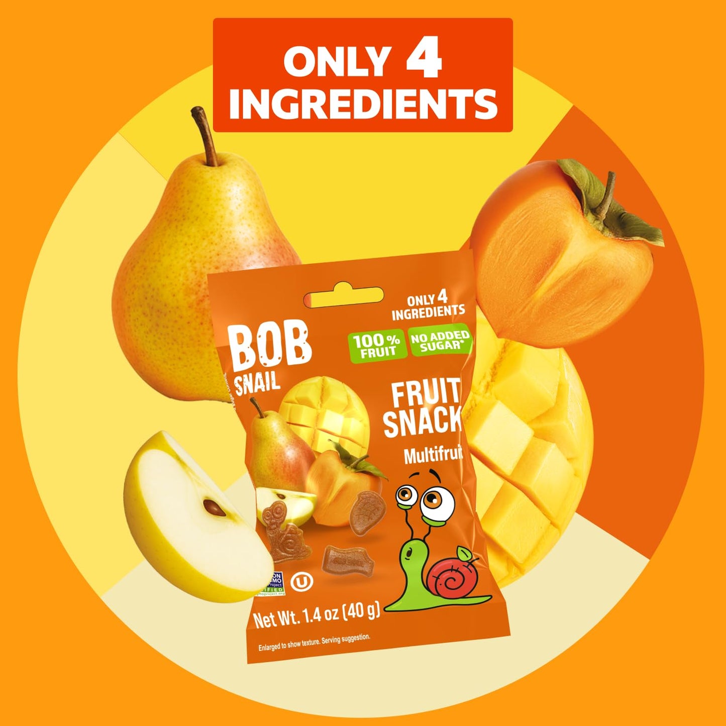 Multifruit Fruit Snacks — 40 g