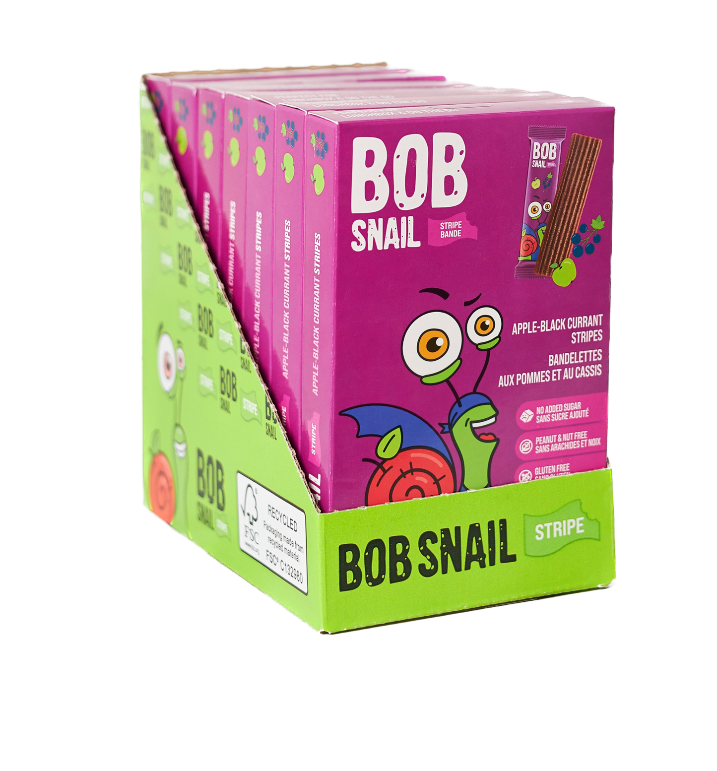 Apple & Black Currant Fruit Stripes — 6 pack