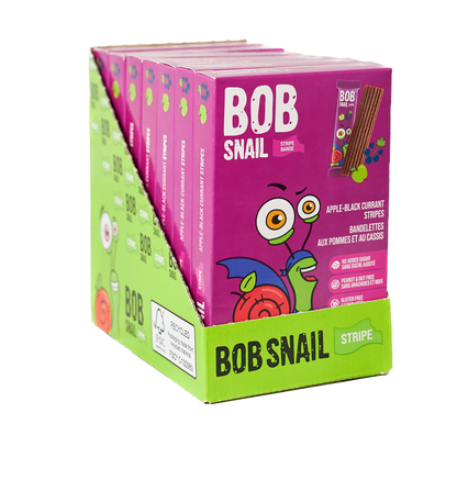 Apple & Black Currant Fruit Stripes — 6 pack