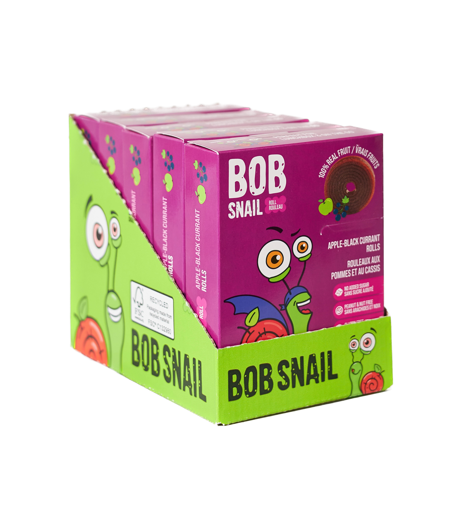 Apple & Black Currant Fruit Rolls — 10 pack