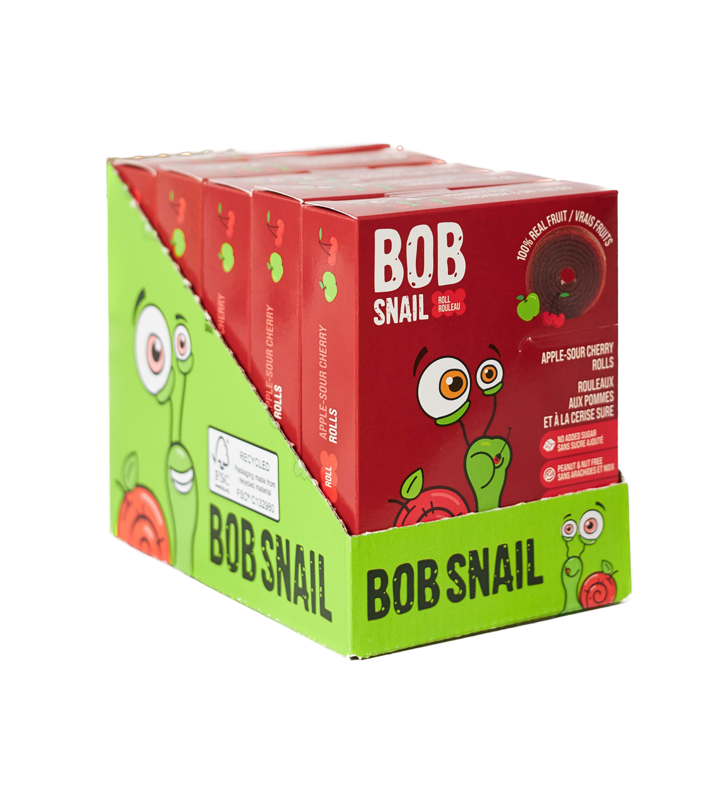 Apple & Cherry Fruit Rolls — 10 pack