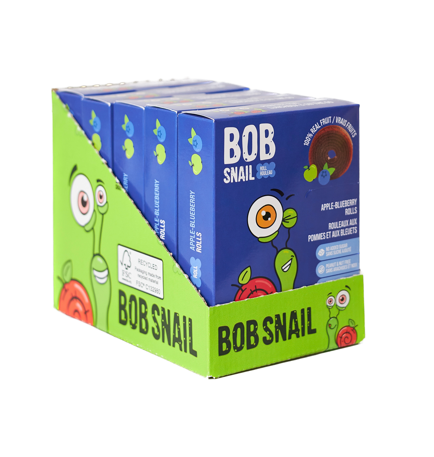 Apple & Blueberry Fruit Rolls — 10 pack