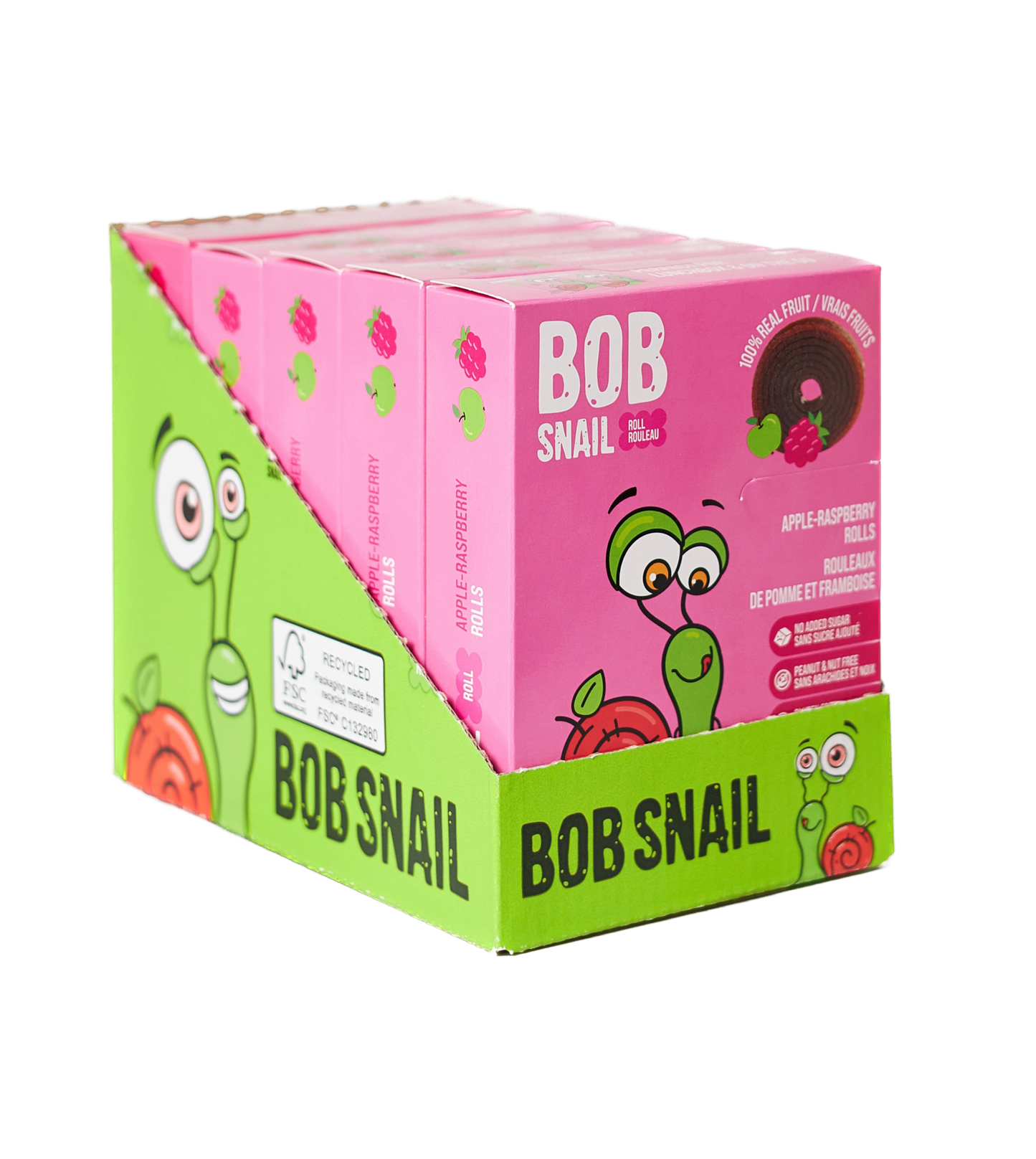 Apple & Raspberry Fruit Rolls — 10 pack