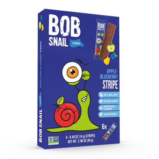 Apple, Pear & Blueberry Fruit Stripes — 6 pack